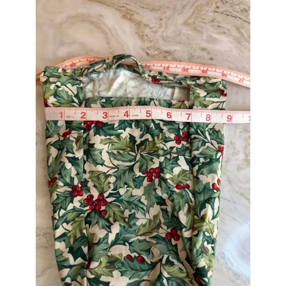 Longaberger Holiday Holly Basket Liner